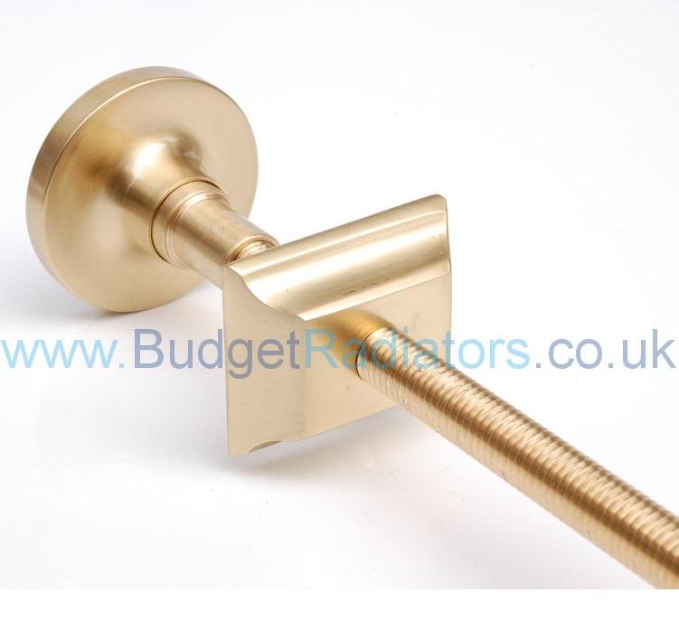 Cast Iron Radiator Luxury Wall Stay - Brass
